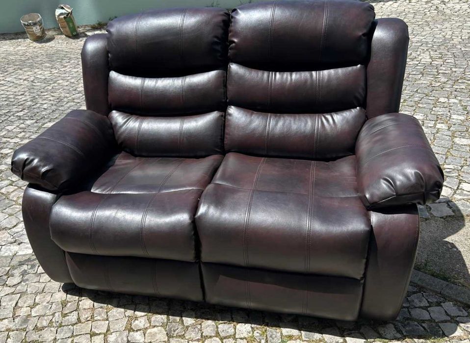 Sofá com repousa pés!!!