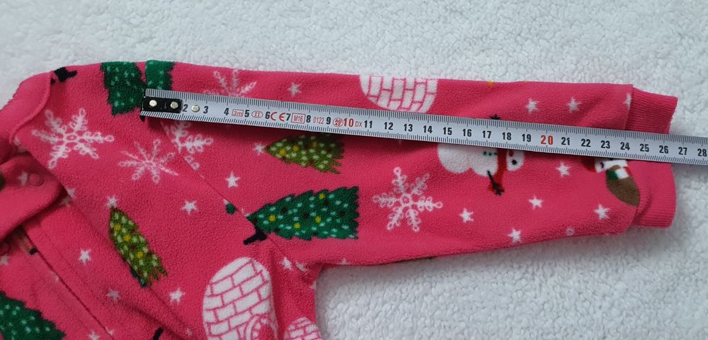 Pajacyk śpioszki piżamka 18m Carter's 80-86 cm