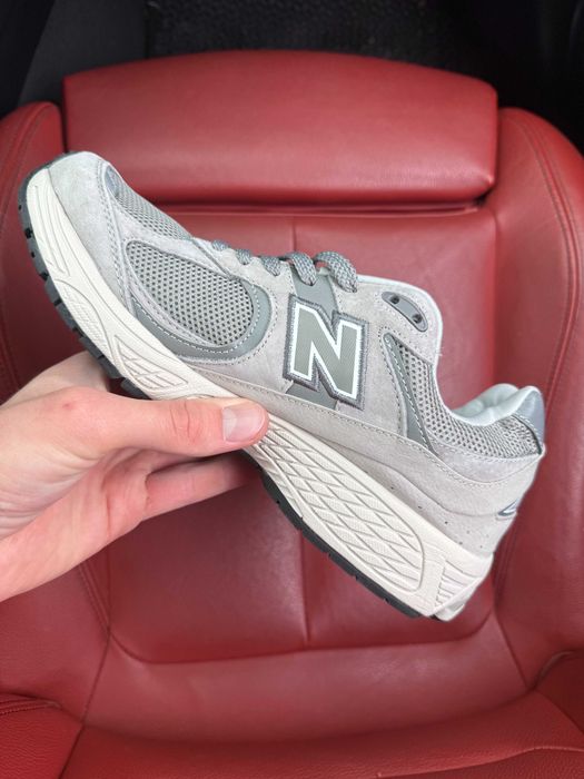 (ОПЛАТА ПІСЛЯ ОГЛЯДУ)New Balance 2002R Grey White Нью Беленс 2002Р Біло-сірі