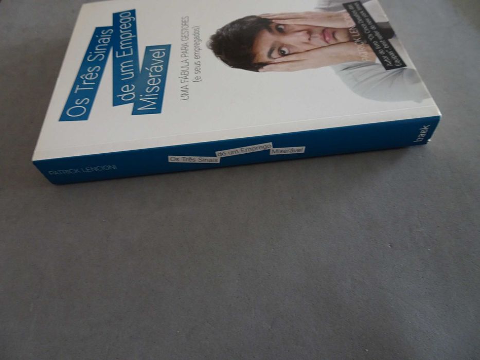 Livro - Os três sinais de um emprego miserável - Patrick Lencioni