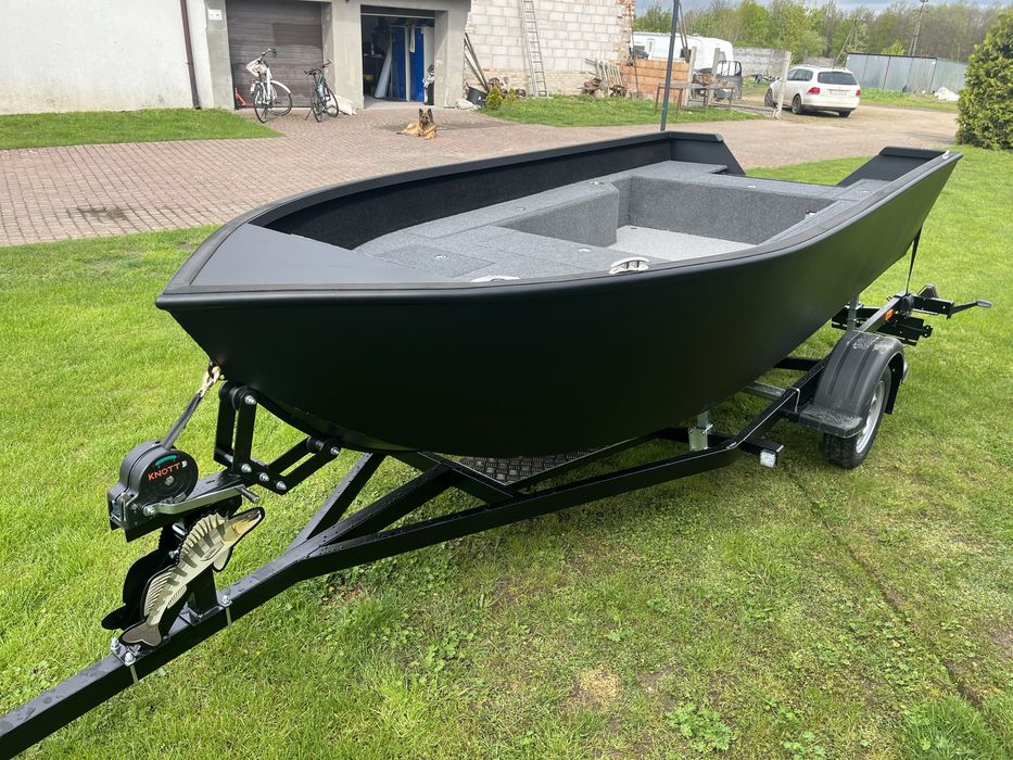 King boats 420 aluminiowe łodzie łódka