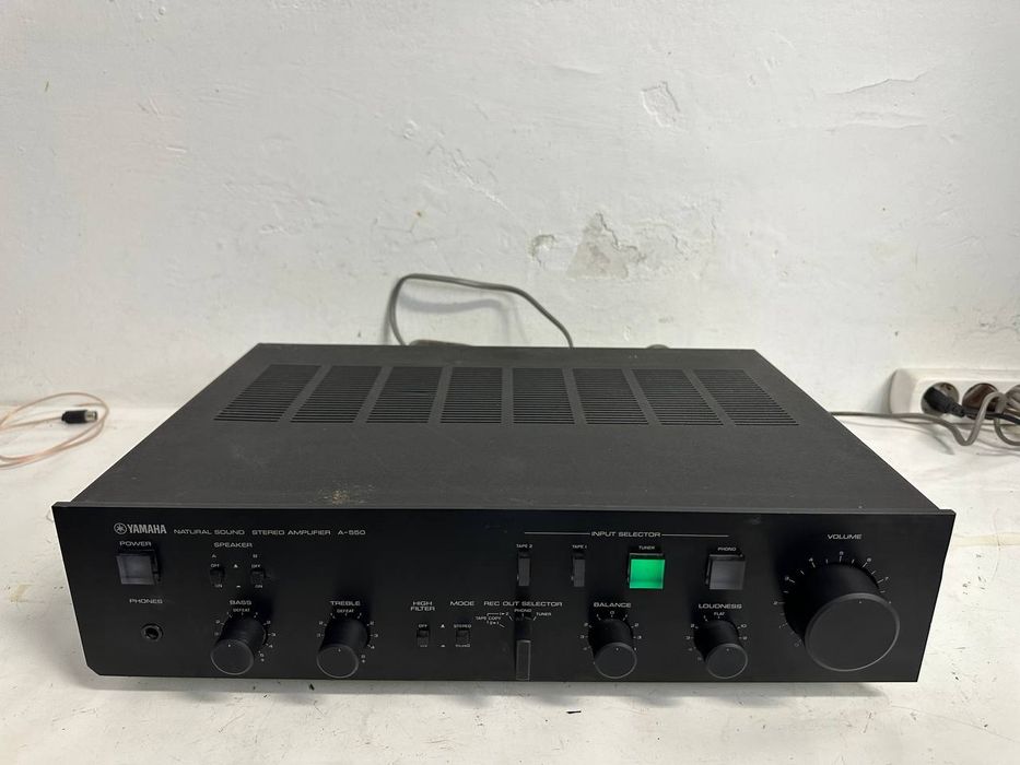 Wzmacniacz Yamaha A-550 | 2 × 53 W | Made in Japan | Vintage Hi-Fi