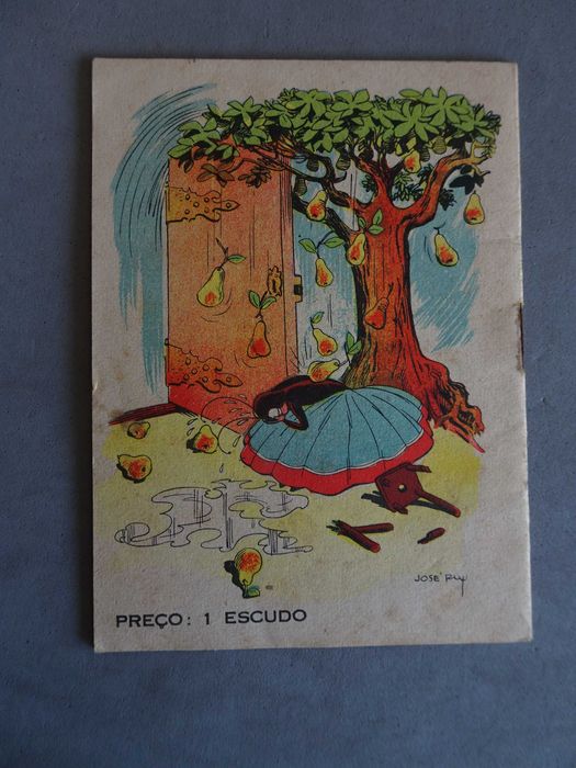 Antigo livro infantil - História da Carochinha nº 5 - Colecção Pinguim