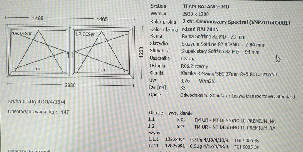 okno 2930x1200 + roleta