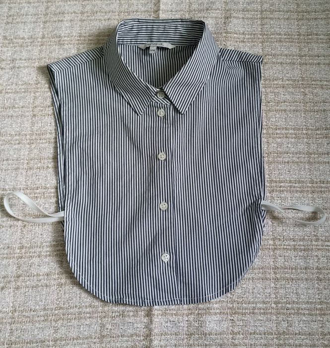 Знімний комірець-манішка sandwich_ S-XS у смужку