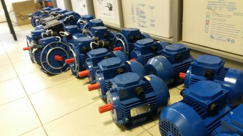 Электродвигатель 0.75,1.1,1.5,2.2,3,4,5.5,11квт 220-380В двигун, мотор