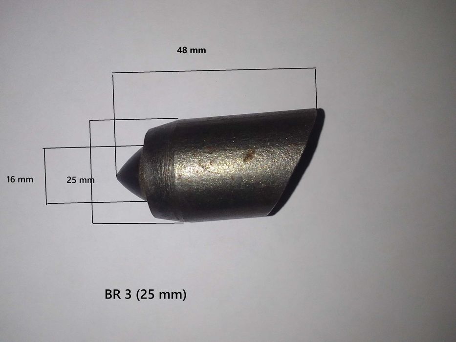 Wiertnica Vermeer Ditch Witch tracto technik ząb BR 3 BR 4