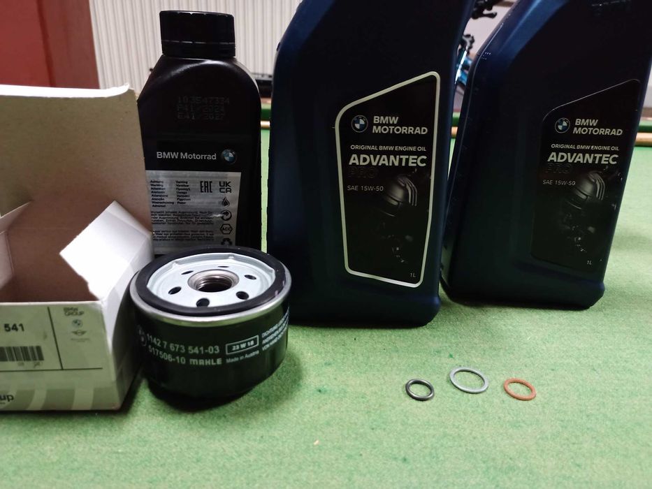 Olej 15w50 advantec pro filtr bmw Gs r nine olej g3