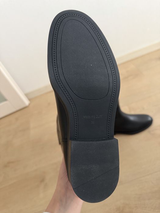 Сапоги massimo duti шкіряні