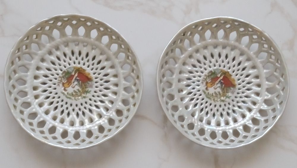 Супниця "Пастух і пастушка", тарілка для фруктів, салатниці.