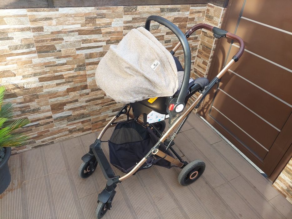 Trio auto para bebê