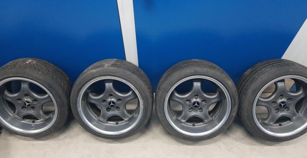 Jantes RH CUP  16 5x112
2x Dunlop SP Sport 90