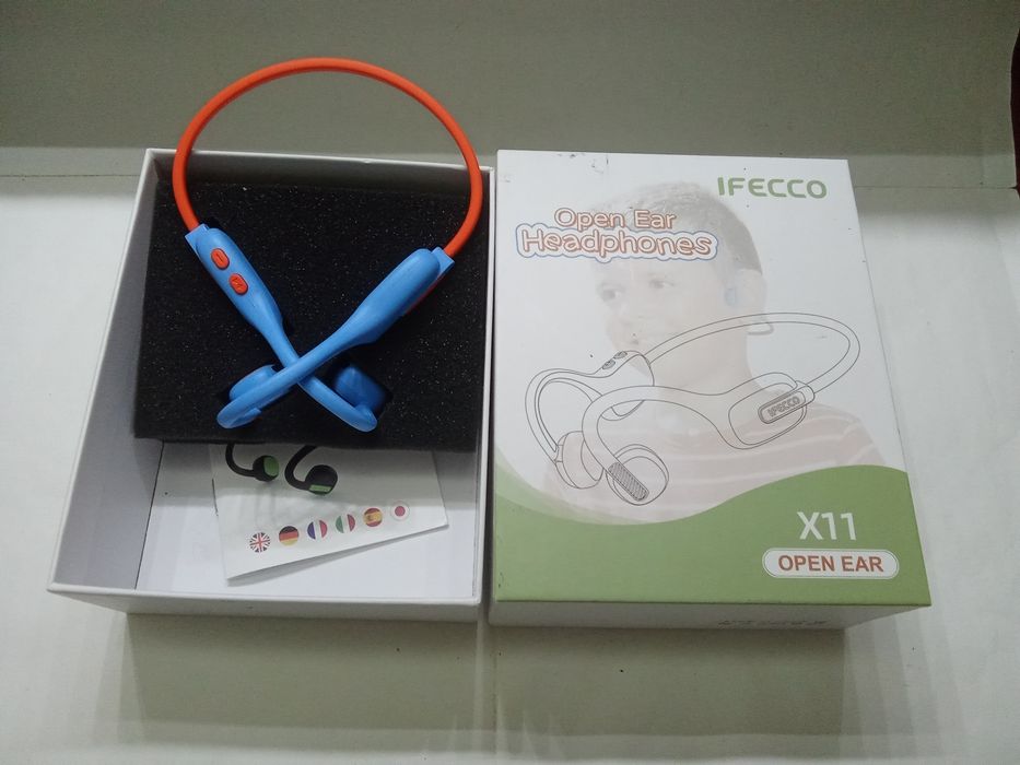 Беспроводные детские наушники открытого типа IFECCO Open Ear Headphones X11