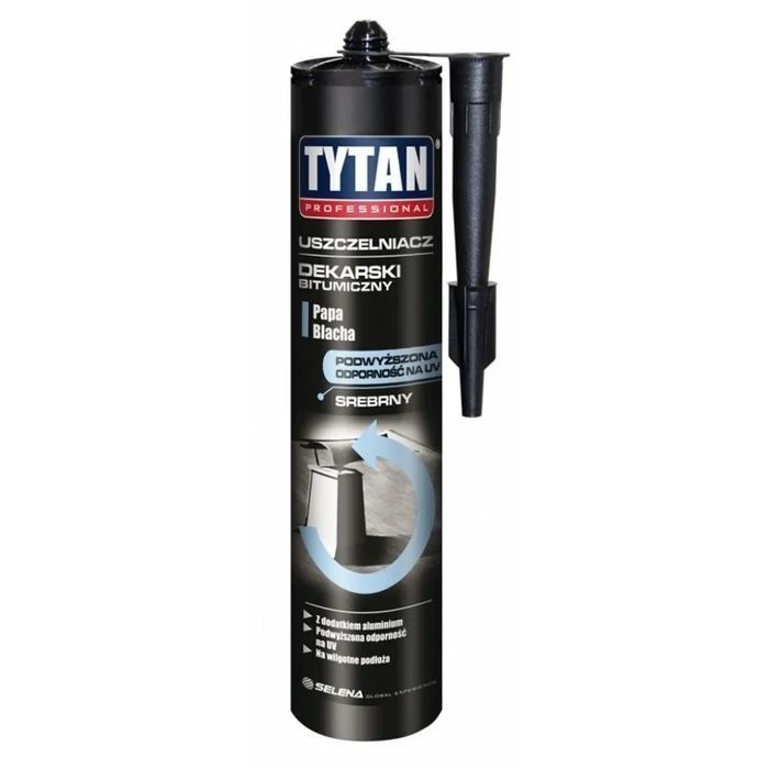 Uszczelniacz Dekarski Tytan 280Ml Srebrny