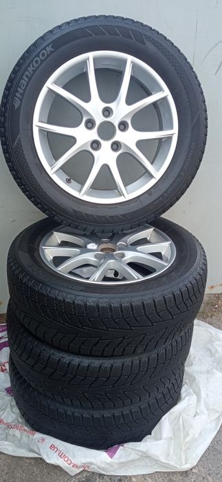 Колеса з титановими дисками 215/60/R17 зима, HANKOOK