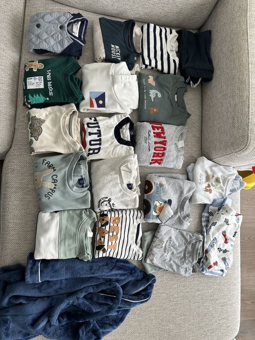 Lote de roupa - 86cm menino