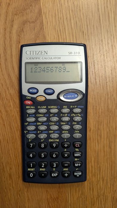 Kalkulator naukowy Citizen SR-310