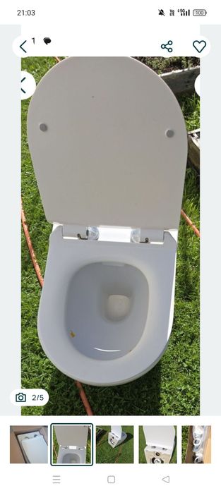 Maxflow ravak  toaleta bez kołnierza
