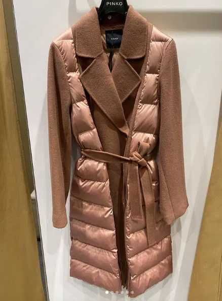 Пальто демисезон шерсть cucinelli twinset