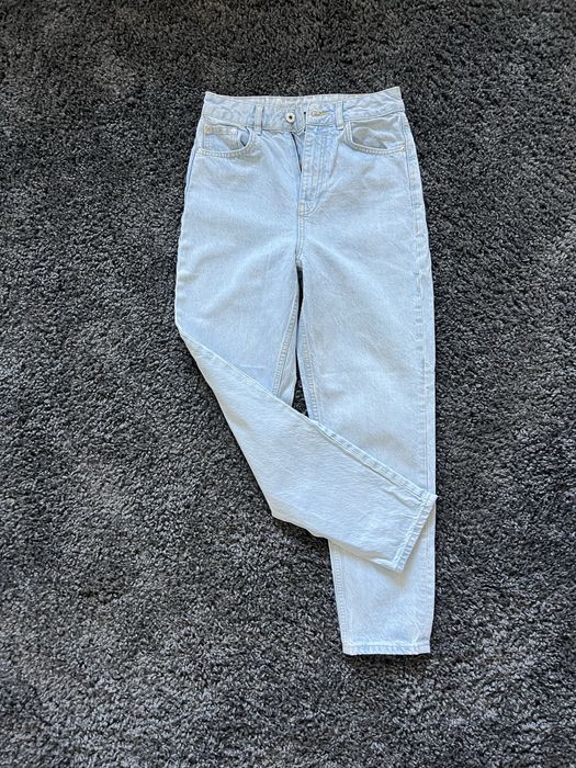 Джинси zara mom висока посадка 34 36 розмір