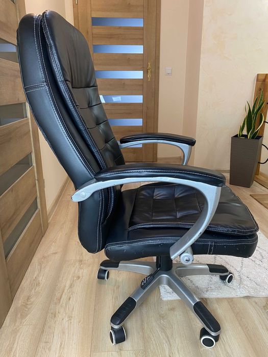 fotel skórzany biurowy