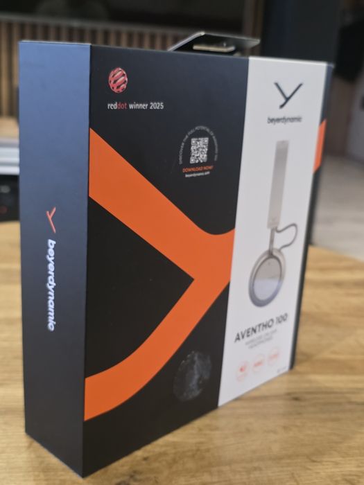 Słuchawki bezprzewodowe Beyerdynamic Aventho 100 kremowe nauszne ANC