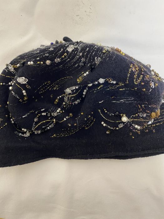 Жіночий берет handmade розпис