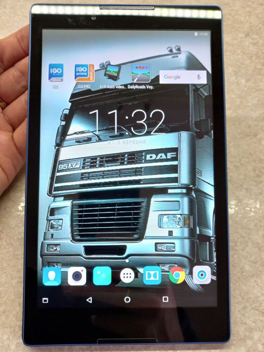 GPS навігатор для грузового авто TIR / ADR Lenovo 8". Карти 2025р!