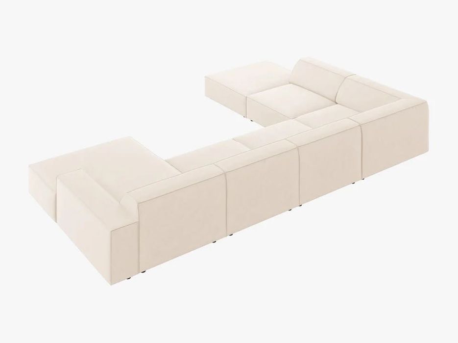 Narożnik modułowy GALAXY U beżowy