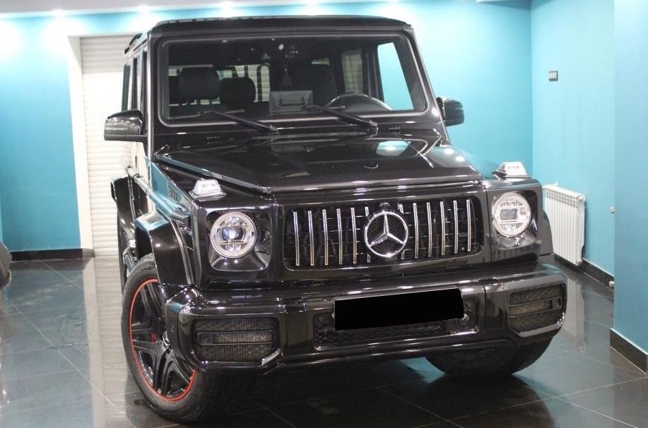Рестайлинг обвес Mercedes Benz W463 W463A G class фары бампер фонари