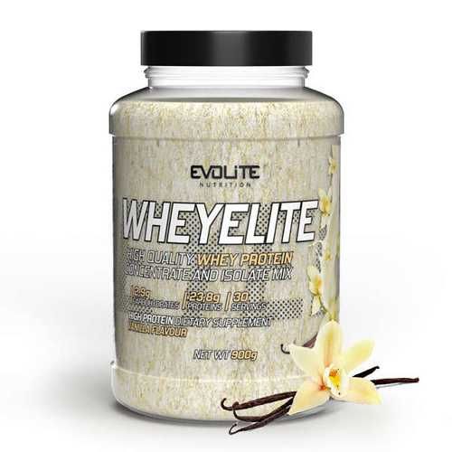 Evolite WheyElite 900g Miks Białka WPC WPI Odżywka Białkowa waniliowa