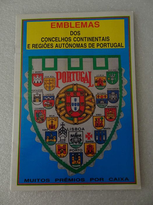 Caderneta Emblemas dos Concelhos Continentais  (Faltam 46 cromos)