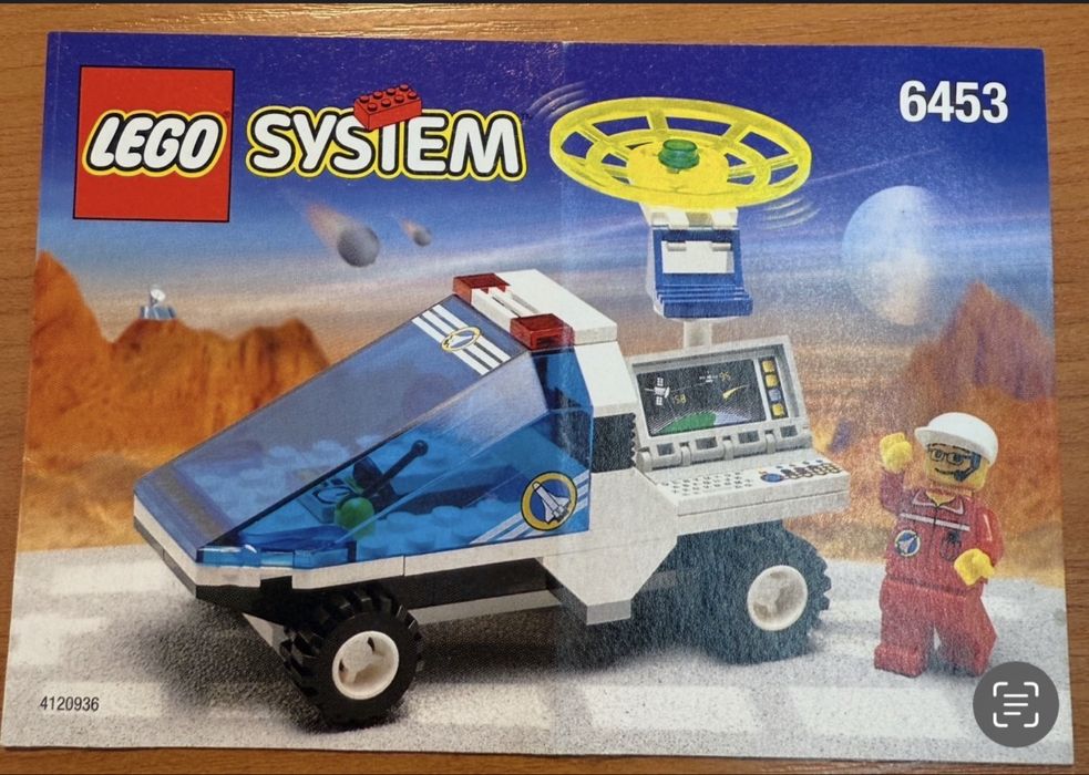 LEGO Town 6453 - Samochód z radarem, komplet z instrukcją