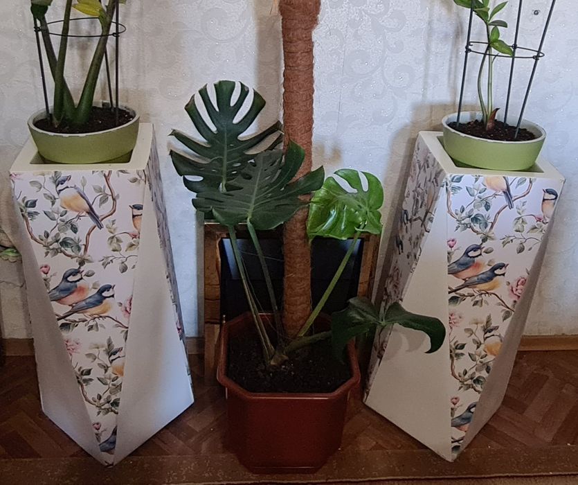 Напольные декоративные вазы-кашпо