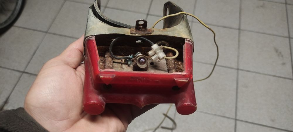 Farolim motorizada antigo