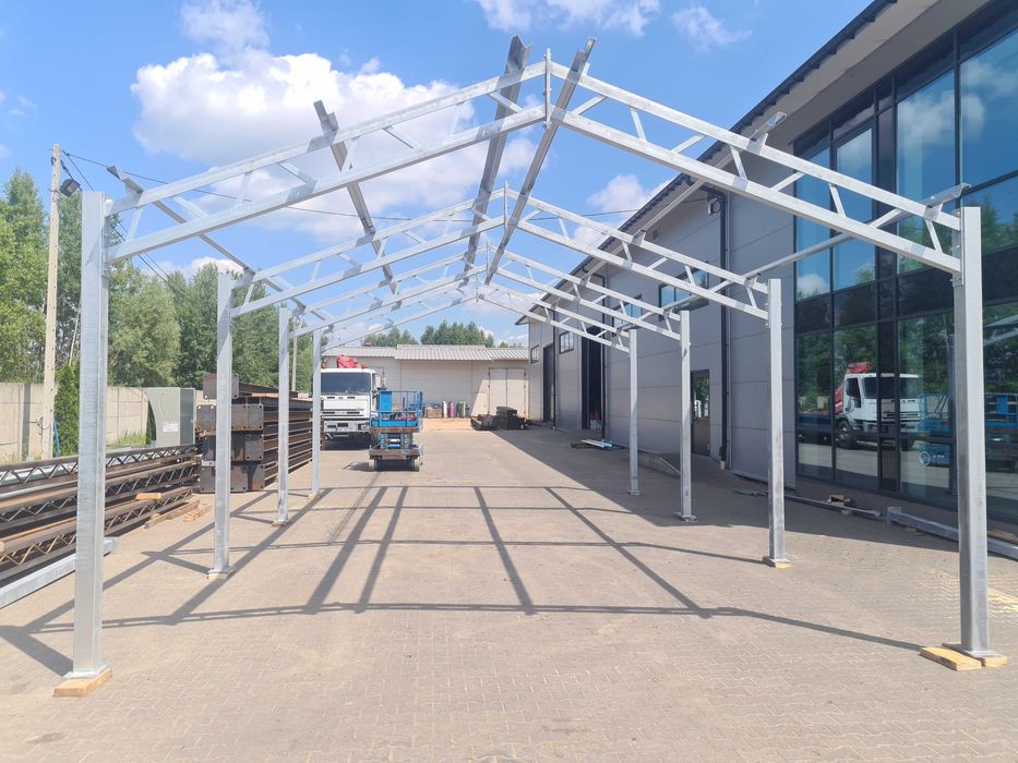 Hala, Magazyn, Wiata, Garaż, 6 m x 9 m, h= 3 m, …………………. NOWA !!!