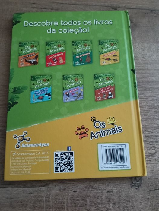 Livros da coleção Os Animais