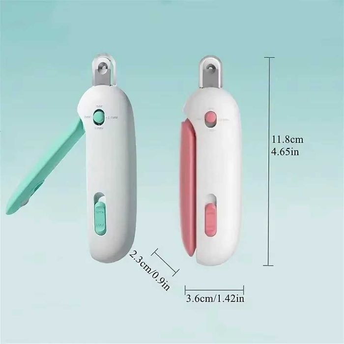 Кігтеріз для кота, регульований отвір, стрижка кігтів, ножиці, точилка