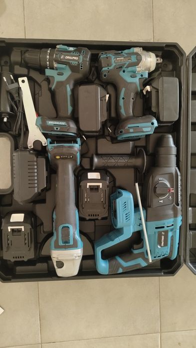 Conjunto ferramentas elétricas DrillPro
