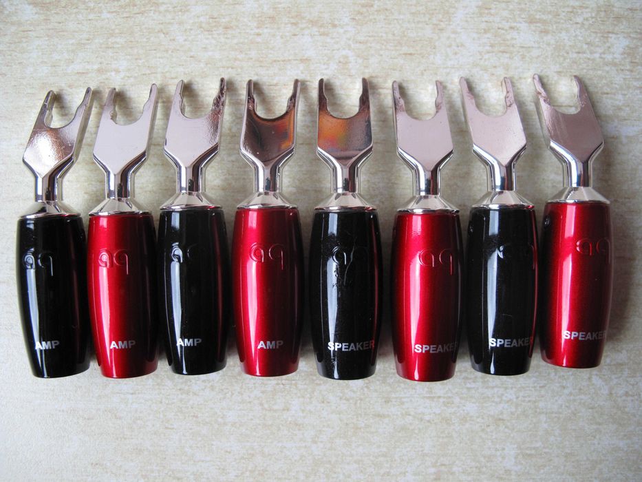 Audioquest 1000 Series Multi-Spade Silver