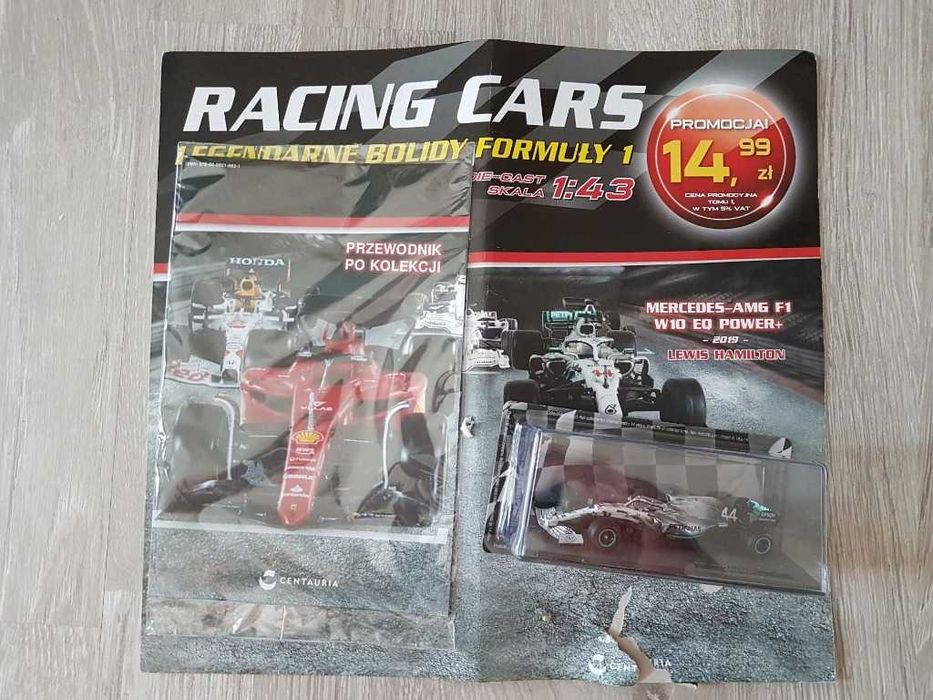 Racing Cars Merceded AMG F1 Lewis Hamilton - Legendarne bolidy numer 1