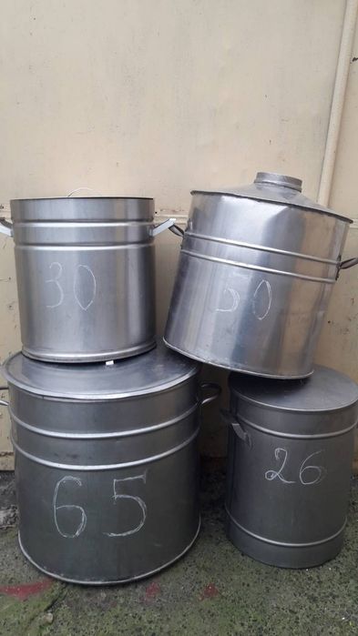 Кастрюля бак 26 л- 65 л нержавейка