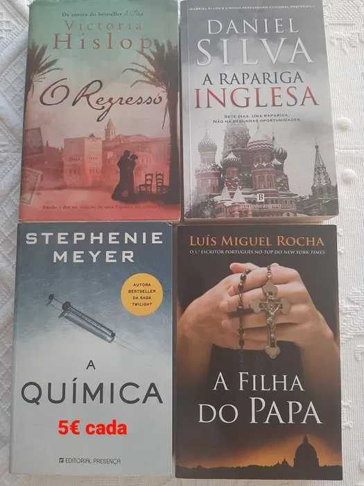 Livros Danielle Steel, Nicholas Sparks e outros