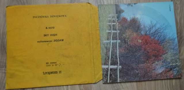 Pocztówka dźwiękowa R-1070 Jigsaw - Sky High Tonpress