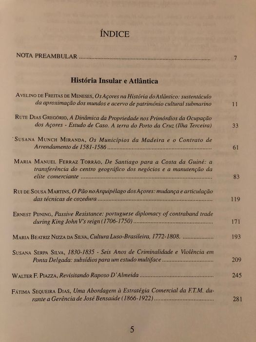 Arquipélago. Açores. História Insular