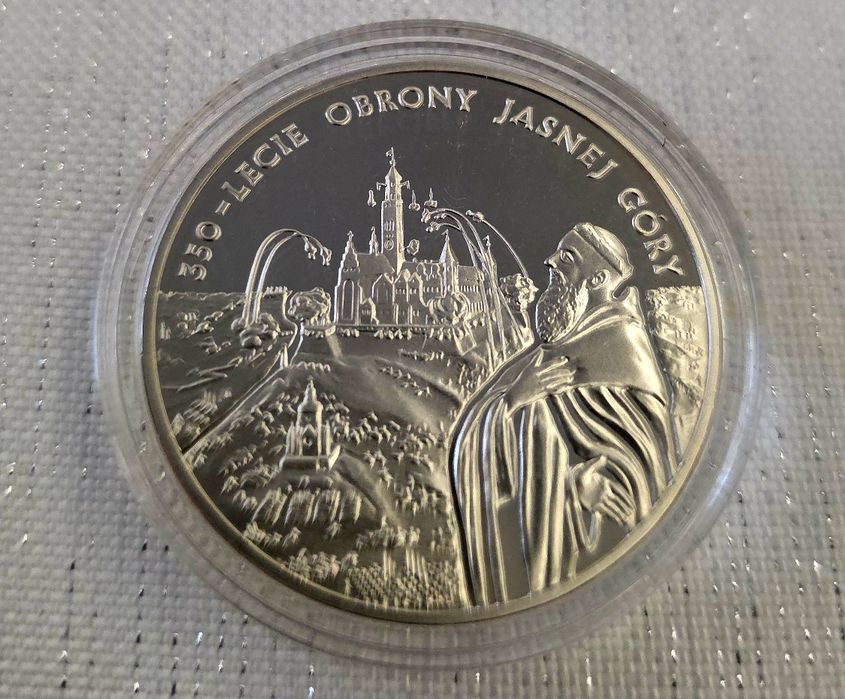 Srebrna moneta 20 zł JASNA GÓRA