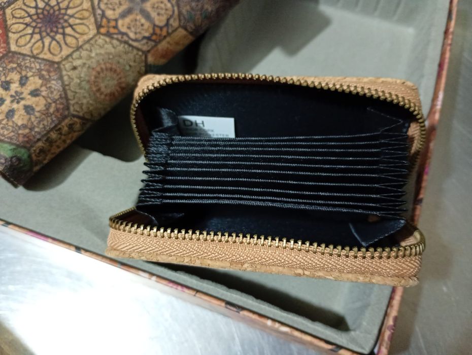 Conjunto Carteira + Porta Moedas/Cartões