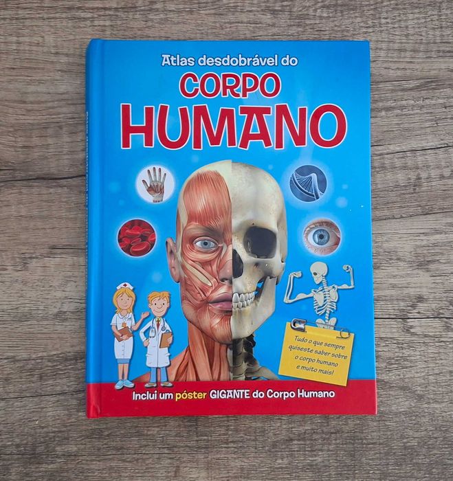 Mundo maravilhoso dos barcos, 100 Atividades, Atlas do corpo humano