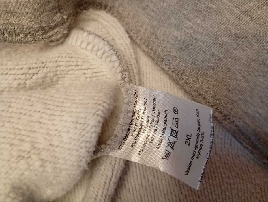 Bluza z kapturem XXL dressman
