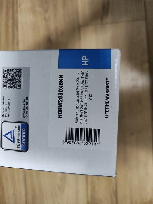 Toner HP W2030X BK (415X) bez chipa / do przełożenia chipa